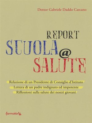 cover image of Report scuola@salute